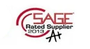 company-awards - Sage A+ Rated supplier